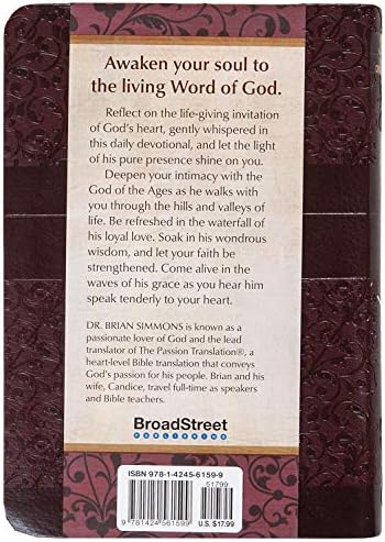 I Hear His Whisper for Women: 365 Daily Meditations & Declarations - A Daily Devotional for Women to Encounter the Heart of God and Be Inspired ... Love (The Passion Translation Devotionals) by Brian Simmons
