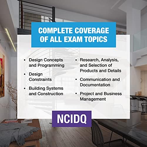 PPI NCIDQ Interior Design Reference Manual, 7th Edition―Includes Complete Coverage of Content Areas for All Three Sections of the NCIDQ Exam by David Kent Ballast FAIA NCIDQ-Cert. #9425