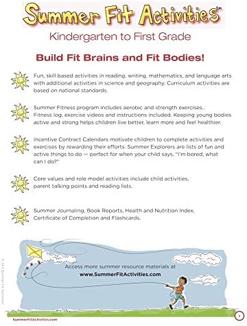 Summer Fit, Kindergarten - First Grade (Summer Fit Activities) by Kelly Terrill