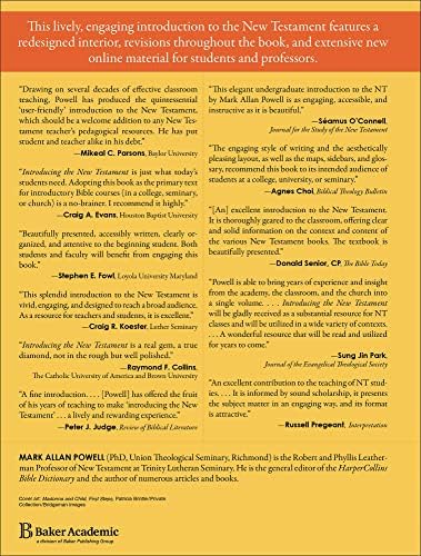 Introducing the New Testament: A Historical, Literary, and Theological Survey by Mark Allan Powell