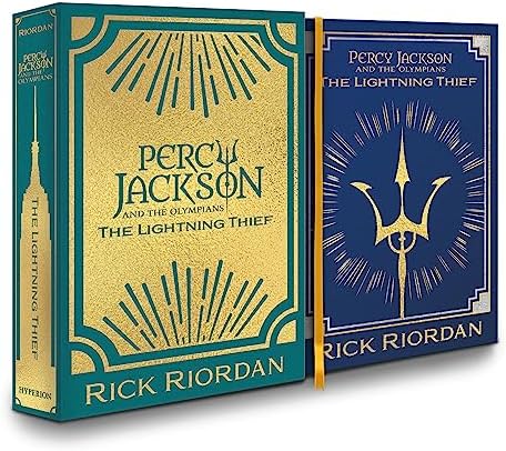 Percy Jackson and the Olympians The Lightning Thief Deluxe Collector's Edition by Rick Riordan