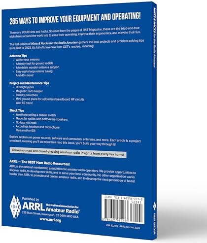 Hints & Hacks for the Radio Amateur – Amateur Radio Insights from Everyday Hams by ARRL Inc.