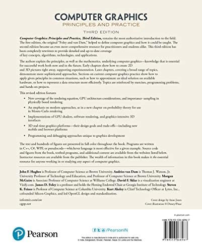 Computer Graphics: Principles And Practice, 3Rd Edition by John F Hughes