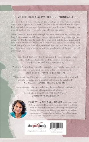 This Was Never the Plan: Walking with God Through the Heartache of Divorce (A Practical Christian Guide to Healing, Hope, and Strength After Separation) by Vaneetha Rendall Risner