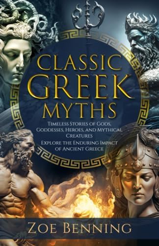 Classic Greek Myths: Timeless Stories of Gods, Goddesses, Heroes, and Mythical Creatures. Explore the Enduring Impact of Ancient Greece by Zoe Benning