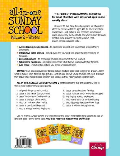 All-in-One Sunday School for Ages 4-12 (Volume 2): When you have kids of all ages in one classroom (Volume 2) by Lois Keffer