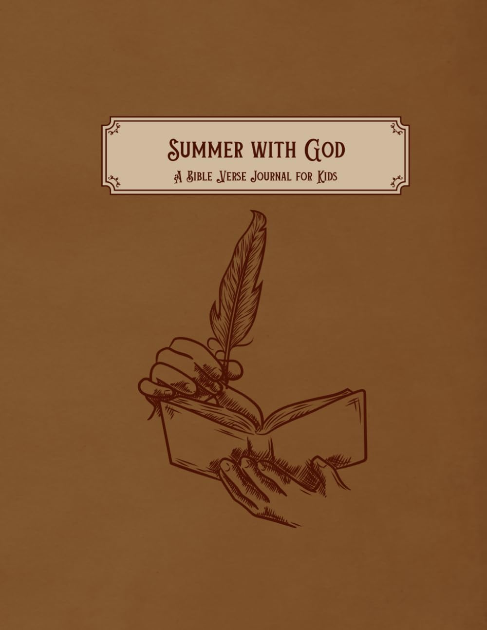 Summer with God: A Bible Verse Journal for Kids by Julie S Keeton