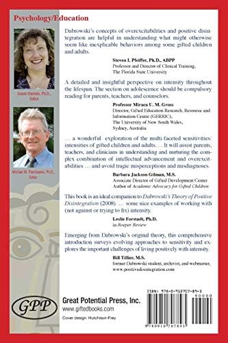 Living with Intensity: Understanding the Sensitivity, Excitability, and Emotional Development of Gifted Children, Adolescents, and Adults by Susan Daniels