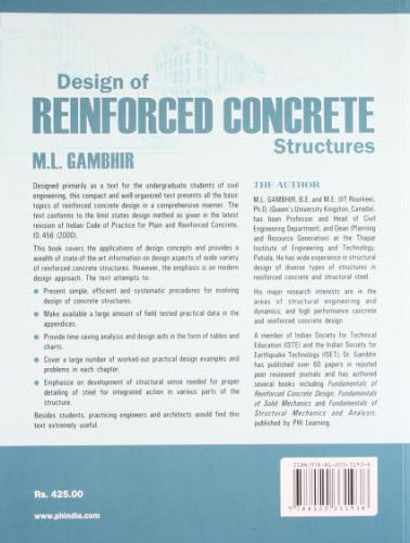 Design of Reinforced Concrete Structures [Oct 30, 2008] Gambhir by Gambhir