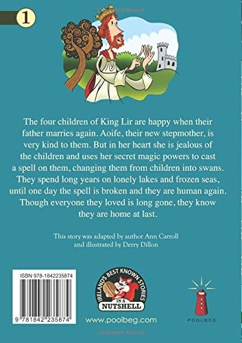 The Children Of Lir (Irish Myths & Legends In A Nutshell) by Ann Carroll