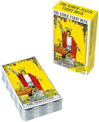 The Rider Tarot Deck®: The Authentic Rider-Waite® Tarot Deck with Instruction Booklet, Essential for Tarot Beginners & Expert Readers by Arthur Edward Waite