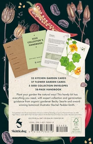 The Seed Collector's Kit: Collect - Sow - Grow - Harvest: Plant your garden from seed with 50 informative cards, five collection envelopes, and a practical handbook by Becky Searle
