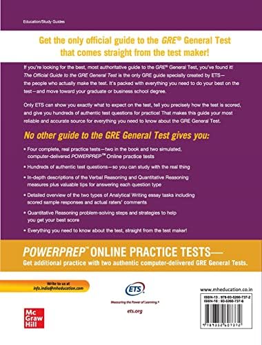 The Official Guide to the GRE General Test by EDUCATIONAL TESTING SERVICE