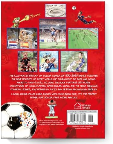 The Illustrated History of Soccer World Cup 1930 - 2026 English by Germán Aczel