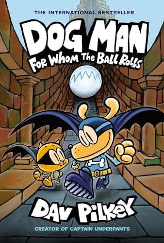 Dog Man Series, Set of 6 Books, Vol. 7-12 by Dav Pilkey