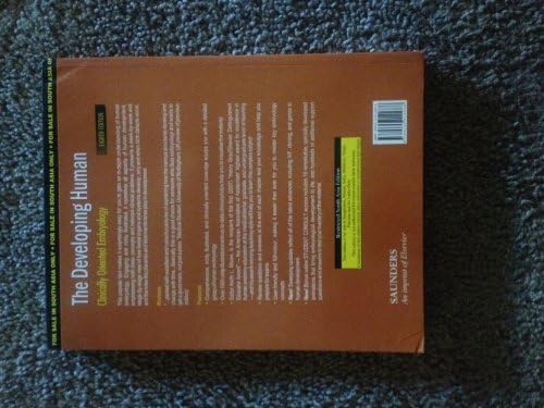 The Developing Human: Clinically Oriented Embryology, 8th Edition by Keith L. Moore