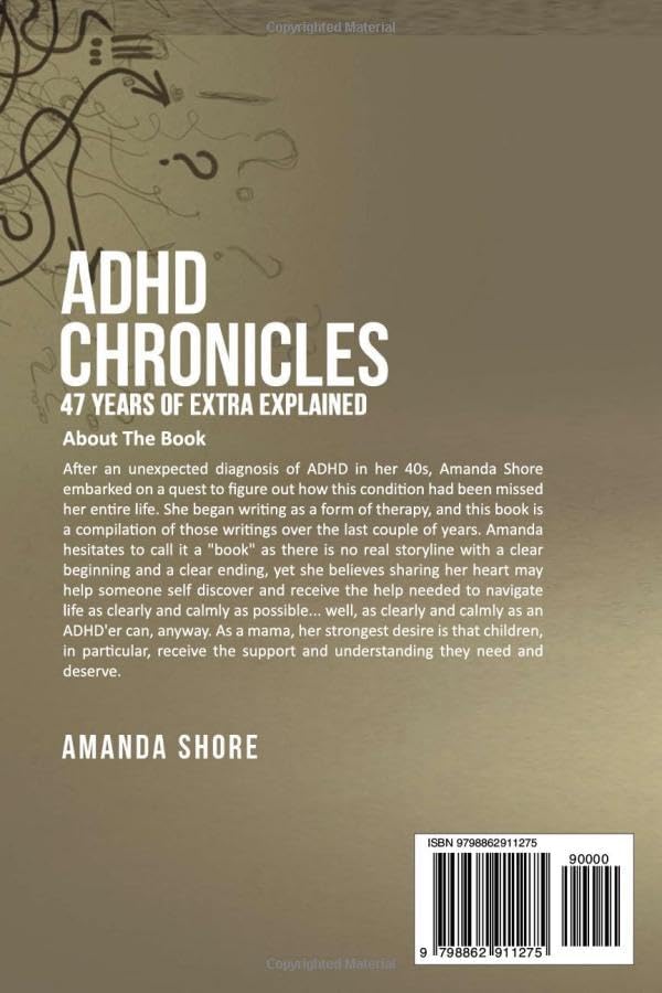 ADHD Chronicles: 47 Years of Extra Explained by Amanda Shore