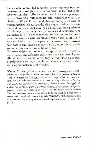 Tus Zonas Magicas by Wayne W. Dyer