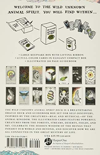 The Wild Unknown Animal Spirit Deck and Guidebook (Official Keepsake Box Set) by Kim Krans