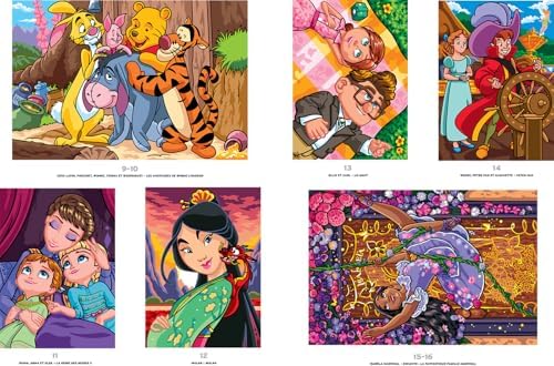 Coloriages mystères Disney - Grands classiques Tome 13: Colorie les chiffres et découvre l'image by Jérémy Mariez