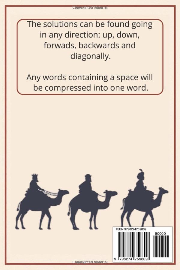 Christian Christmas Word Search For Seniors: Word Searches with Easy to Read Print about Religion, Christ, Bible and More for Seniors and Adults | 6x9 ... | Perfect For Relaxing In Your Free Time by Blue Panda