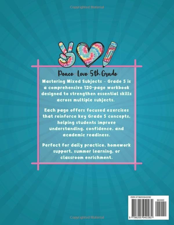 Mastering 5th Grade All Subjects Workbook: All In One Summer Workbook for 5th Graders, Common Core Grade 5 Mixed Subject Workbook: Science, Social ... 10-12 (Bright Scholars Grades 3–6 Collection) by Bright Scholars