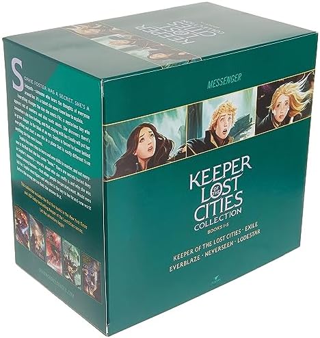 Keeper of the Lost Cities Collection Books 1-5 (Boxed Set): Keeper of the Lost Cities; Exile; Everblaze; Neverseen; Lodestar by Shannon Messenger