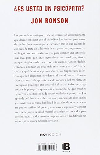 Es usted un psicopata? / The Psychopath Test: Un viaje a traves de la industria de la locura / A Journey Through the Madness Industry (Spanish Edition) by Jon Ronson