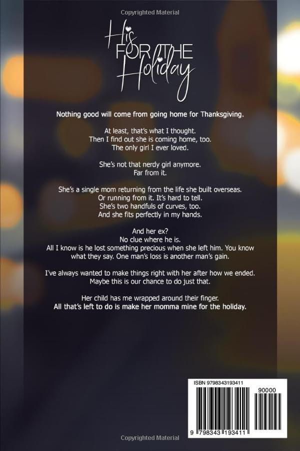 His for the Holiday: A Thanksgiving Second Chance Romance by Weston Parker
