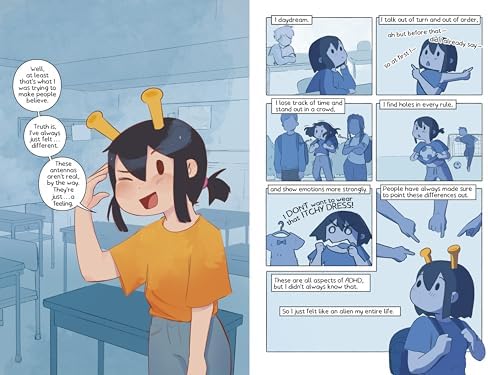 Feeling Like an ADHD Alien: A Graphic Novel by Pina Varnel