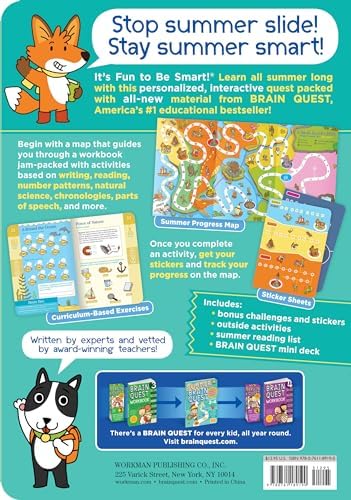 Summer Brain Quest: Between Grades 3 & 4 by Workman Publishing