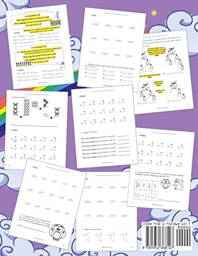 3rd Grade Math Workbook Multiplication and Division: Grade 3, Grade 4, Test Prep, Word Problems by LLC Home Run Press