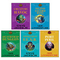 Fighting Fantasy RPG (6-10) Collection 5 Books Set By Ian Livingstone & Steve Jackson (Port Of Peril, Creature Of Havoc, Deathtrap Dungeon, Appointment With F.E.A.R., Island Of Lizard King) by Ian Livingstone & Steve Jackson