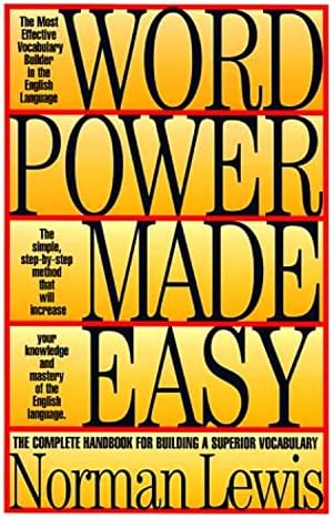 Word Power Made Easy by Norman Lewis
