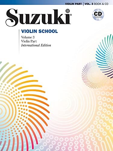 Suzuki Violin School, Volume 3: Violin Part (Book & CD) by Natalie Suzuki, Shinichi;Hahn, Hilary;Zhu