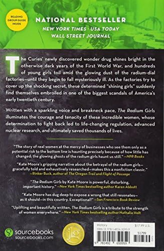 The Radium Girls: The Dark Story of America's Shining Women (Harrowing Historical Nonfiction Bestseller About a Courageous Fight for Justice) by Kate Moore