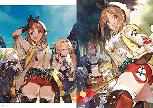 ATELIER RYZA - EVER DARKNESS & THE SECRET HIDEOUT OFFICIAL VISUAL COLLECTION (ARTBOOK VO JAPONAIS) by DENGEKI