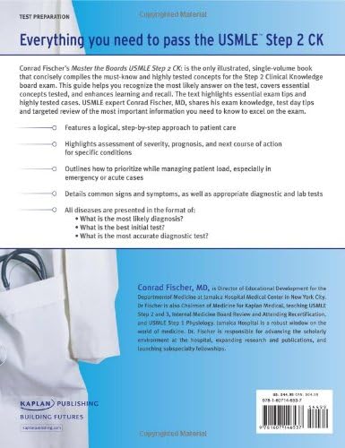 Kaplan Medical USMLE Master the Boards Step 2 CK by Conrad Fischer