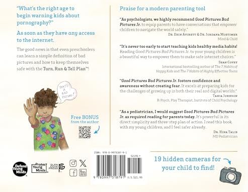 Good Pictures Bad Pictures Jr.: A Simple Plan to Protect Young Minds by Kristen A. Jenson