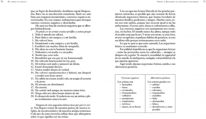 El camino del artista / The Artist's Way (Spanish Edition) by Julia Cameron