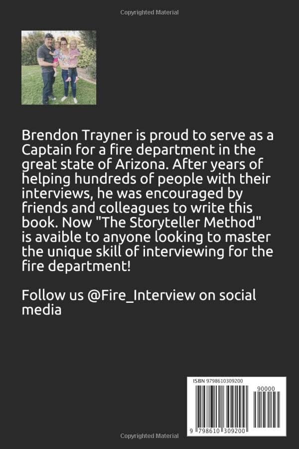 Fire Interview: The Storyteller Method by Brendon Trayner