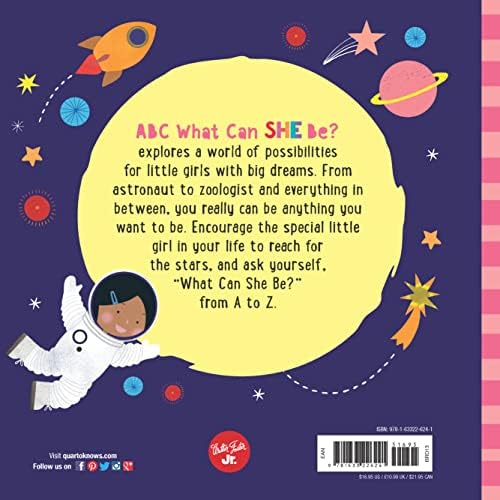 ABC for Me: ABC What Can She Be?: Girls can be anything they want to be, from A to Z (Volume 5) by Sugar Snap Studio