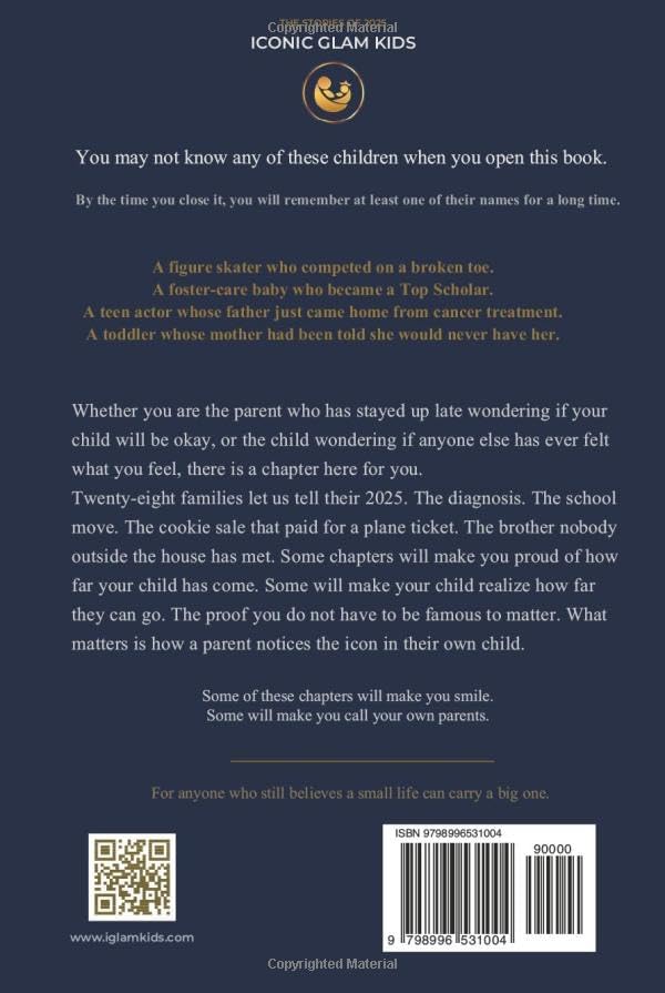 The Stories of 2025: An Anthology of the Year's Featured Children by Iconic Glam Kids