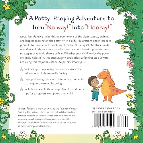 Nope! Not Pooping: A Potty Training Book for Kids Who Won't Poop on the Potty by Allison Jandu