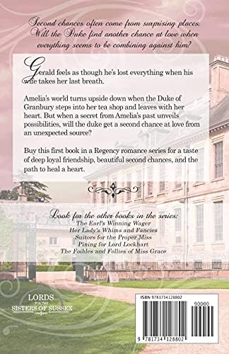 The Duke's Second Chance: Clean Regency Romance (Lords for the Sisters of Sussex) by Jen Geigle Johnson