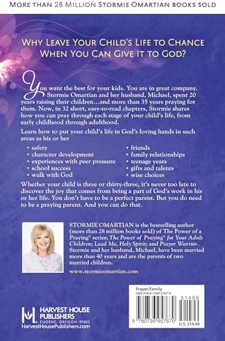 The Power of a Praying Parent by Stormie Omartian