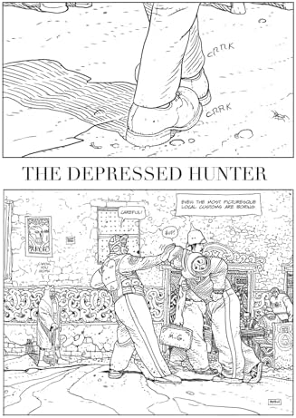 Moebius Library: The Depressed Hunter by Moebius