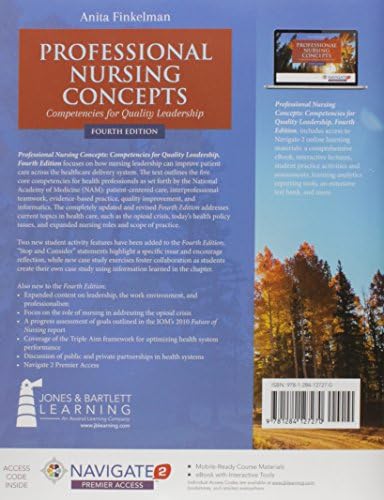Professional Nursing Concepts: Competencies for Quality Leadership: . by Anita Finkelman