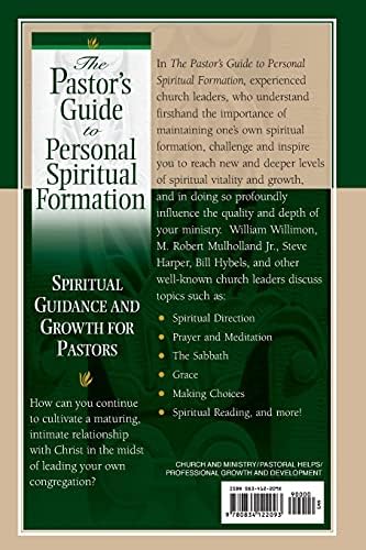 The Pastor's Guide to Personal Spiritual Formation by Neil B. Wiseman