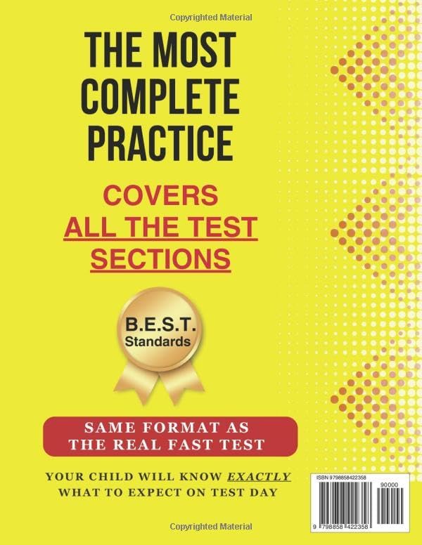 Florida FAST Test Prep: Grade 4. The Ultimate Practice Workbook for Reading, Writing, and Mathematics. Featuring Full-Length Practice Tests (Florida FAST Assessment Practice - Grade 4) by GladiusTest Academy